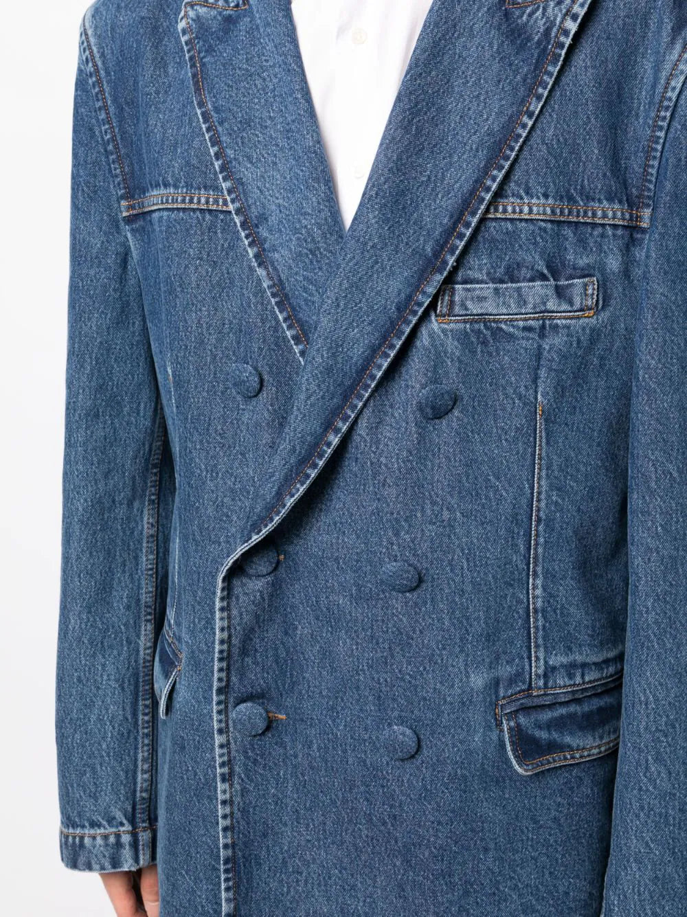 Mens denim 2025 sport coat