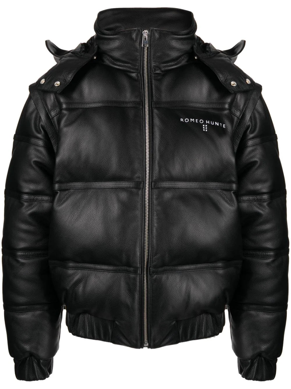 Leather Puffer Men