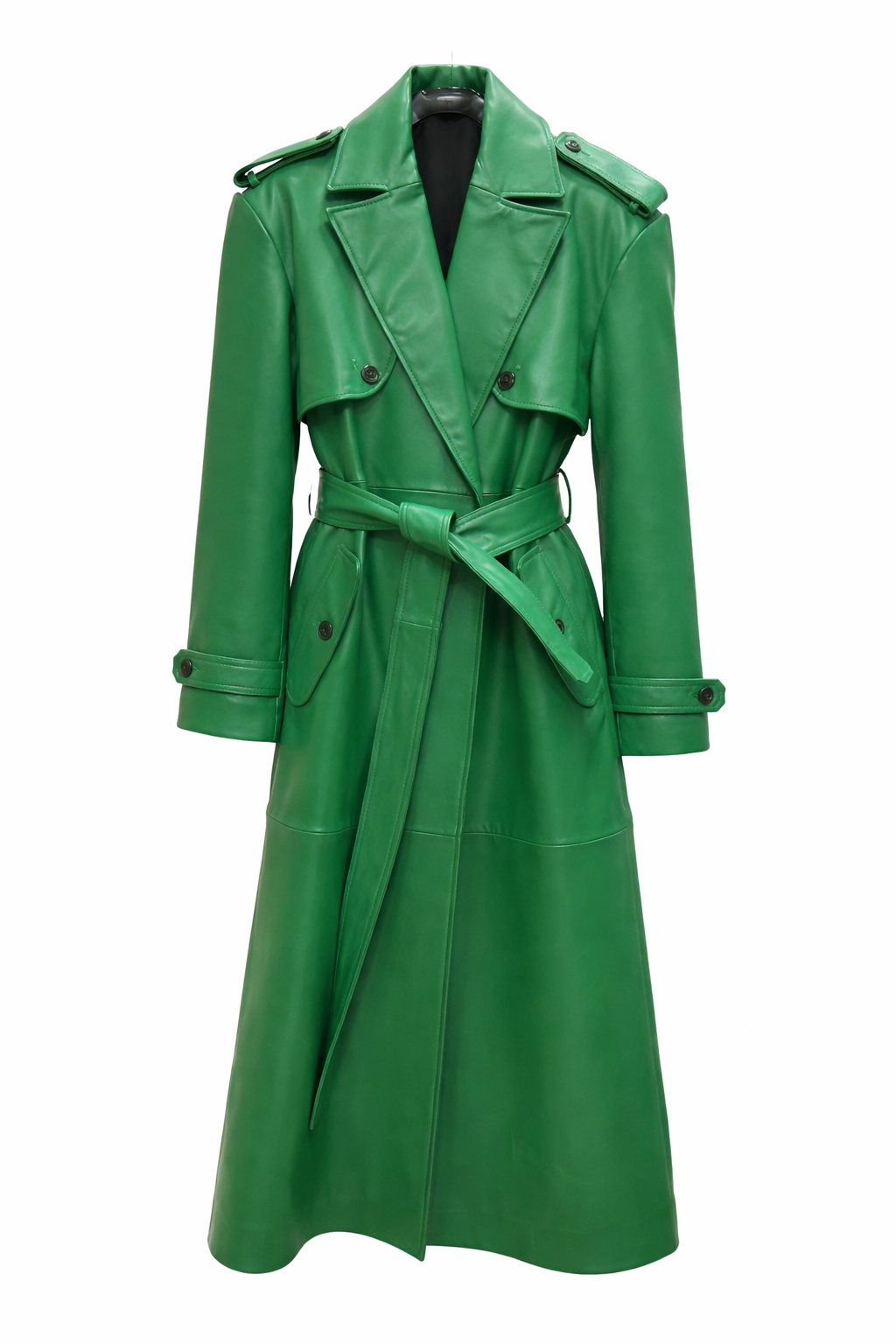 The Fulton Trench Coat PRE-ORDER F'26 - Green – Romeo Hunte