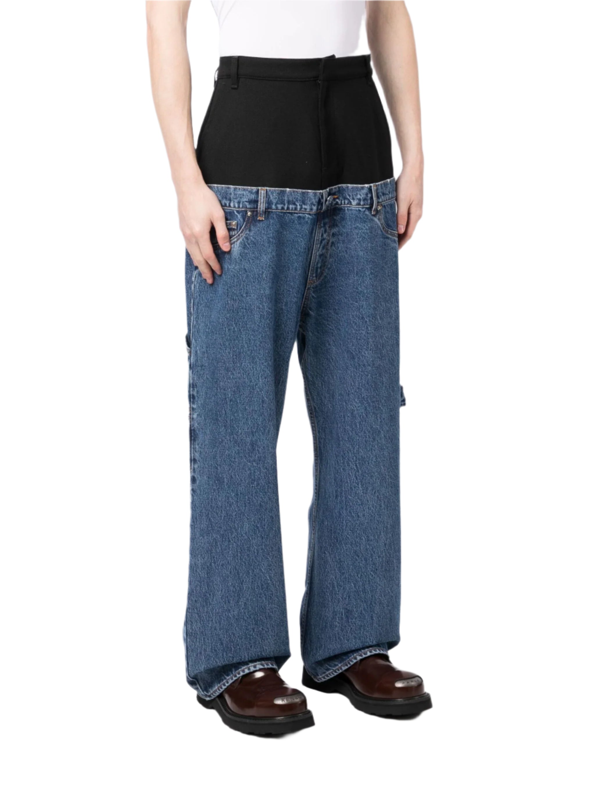 HYBRID SAG JEANS TROUSER (M) – Romeo Hunte HYBRID SAG JEANS TROUSER (M) – Romeo Hunte