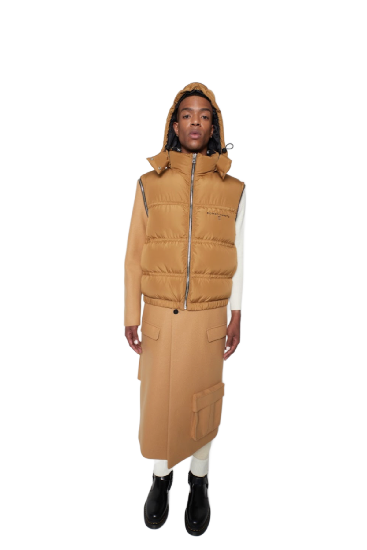 Leather Puffer M – Romeo Hunte